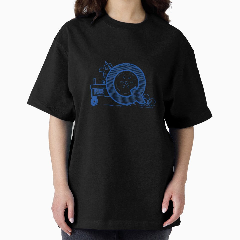 Moving letter Initial Monogram Q by Rajeev Singh - Adult & Kids T-Shirts, Sweatshirts & Hoodies apparel design preview 2