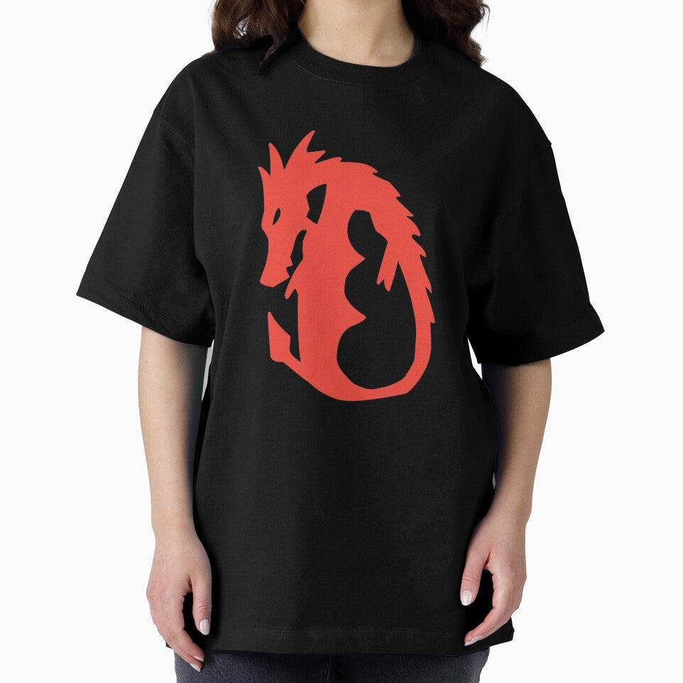 Dragon Initial Monogram D by Rajeev Singh - Adult & Kids T-Shirts, Sweatshirts & Hoodies apparel design preview 2