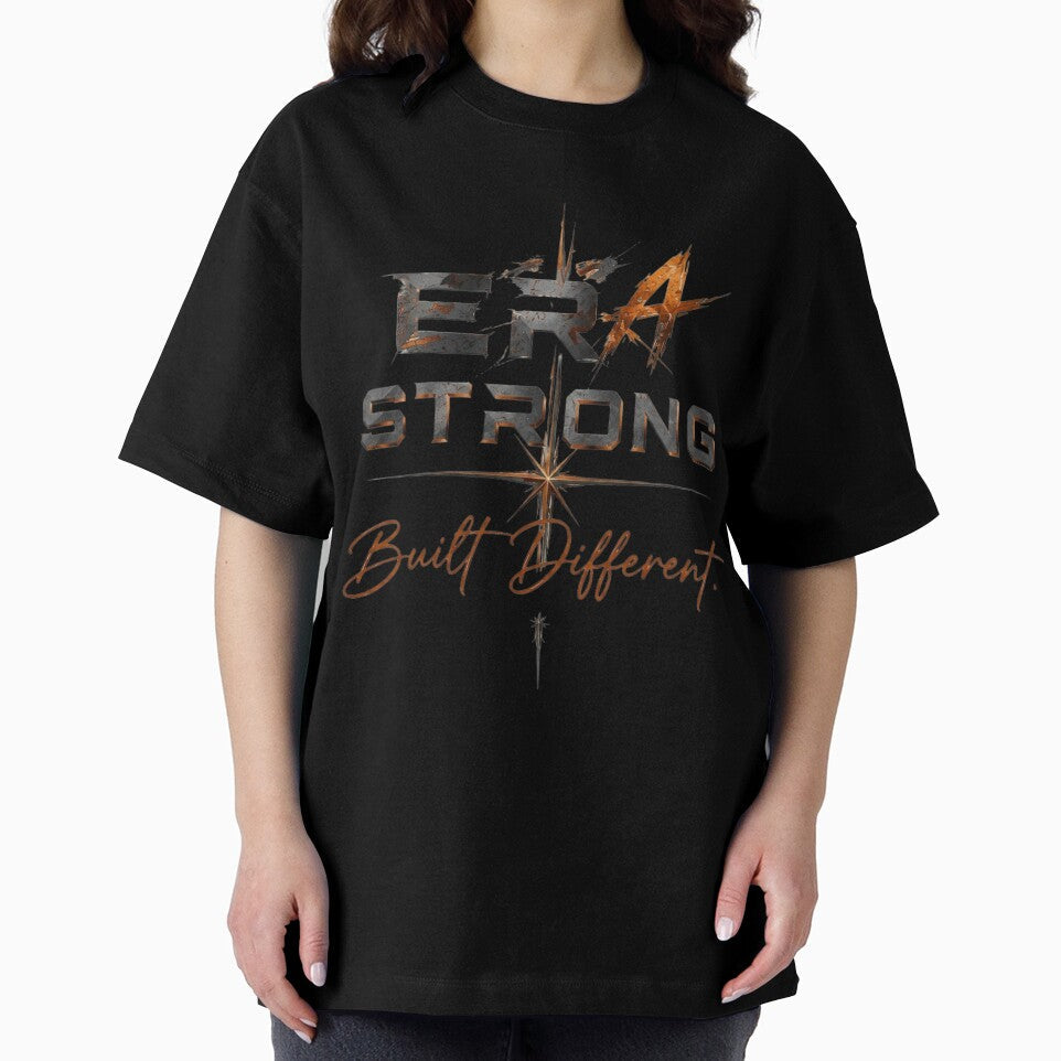 Era Strong Built Different Streetwear Graphic by - Adult & Kids T-Shirts, Sweatshirts & Hoodies apparel design preview 2