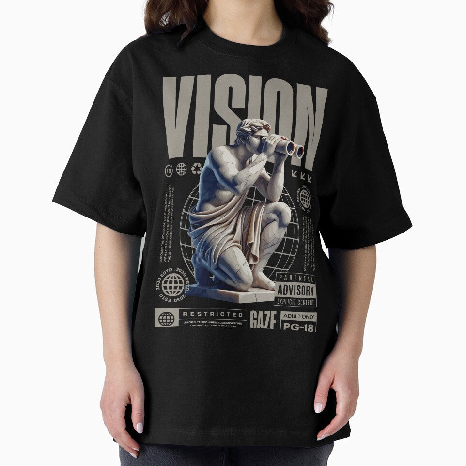 The Observer of Olympus Vision Streetwear by NF - Adult & Kids T-Shirts, Sweatshirts & Hoodies apparel design preview 2