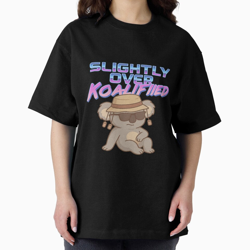 Over Koalified by FJC - Adult & Kids T-Shirts, Sweatshirts & Hoodies apparel design preview 2
