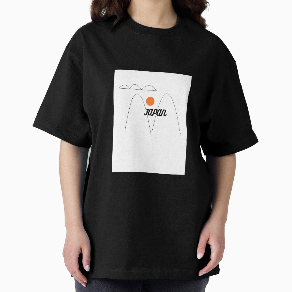 Sunset in Japan by Kingston Originals - Adult & Kids T-Shirts, Sweatshirts & Hoodies apparel design preview 2