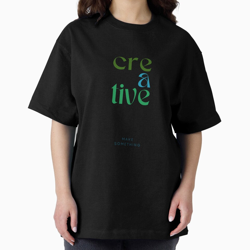 CREATIVE: Make Something Green by GlobalCurator - Adult & Kids T-Shirts, Sweatshirts & Hoodies apparel design preview 2