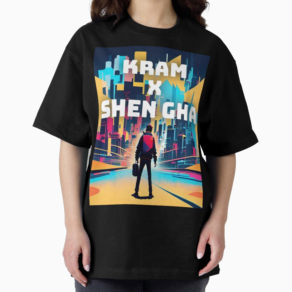 Kram x Shen Gha, new urmab brand by ShenGha-design - Adult & Kids T-Shirts, Sweatshirts & Hoodies apparel design preview 2