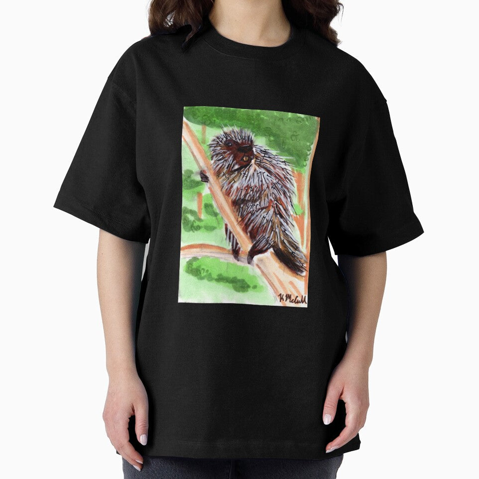 Prickly Pal In Copic Marker by ThatsMsMac - Adult & Kids T-Shirts, Sweatshirts & Hoodies apparel design preview 2