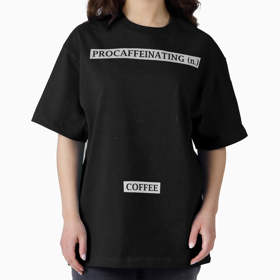 Procaffeinating Drinking Coffee by Michael Garber - Adult & Kids T-Shirts, Sweatshirts & Hoodies apparel design preview 2