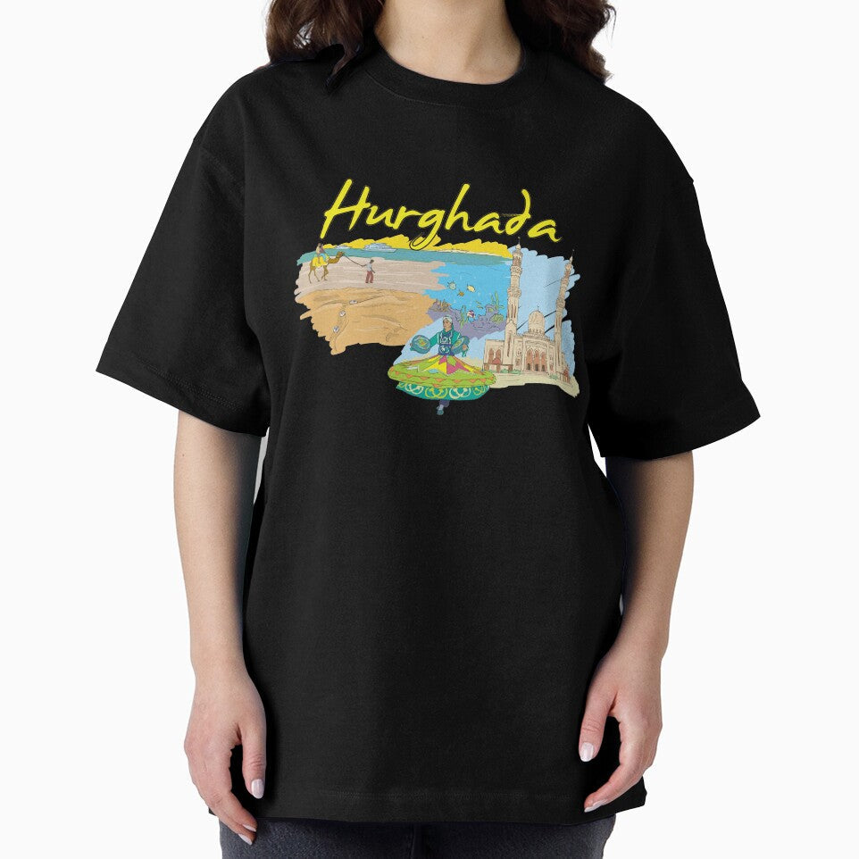 Hurghada Egypt Beautiful Places Around The World by - Adult & Kids T-Shirts, Sweatshirts & Hoodies apparel design preview 2