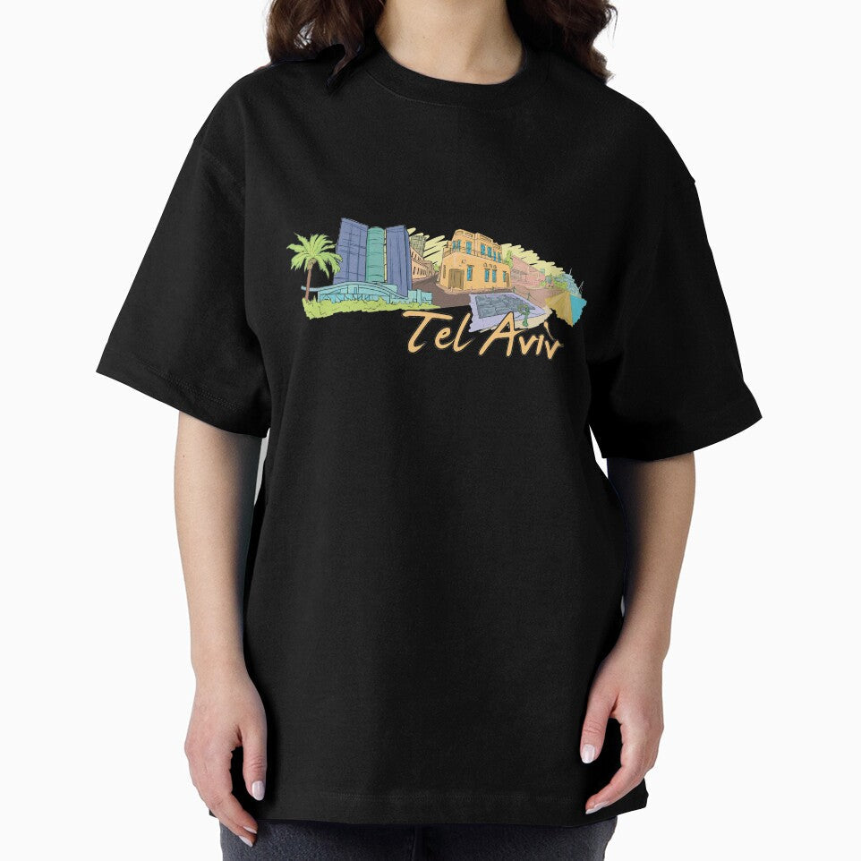 Tel Aviv Israel Beautiful Places Around The World by - Adult & Kids T-Shirts, Sweatshirts & Hoodies apparel design preview 2