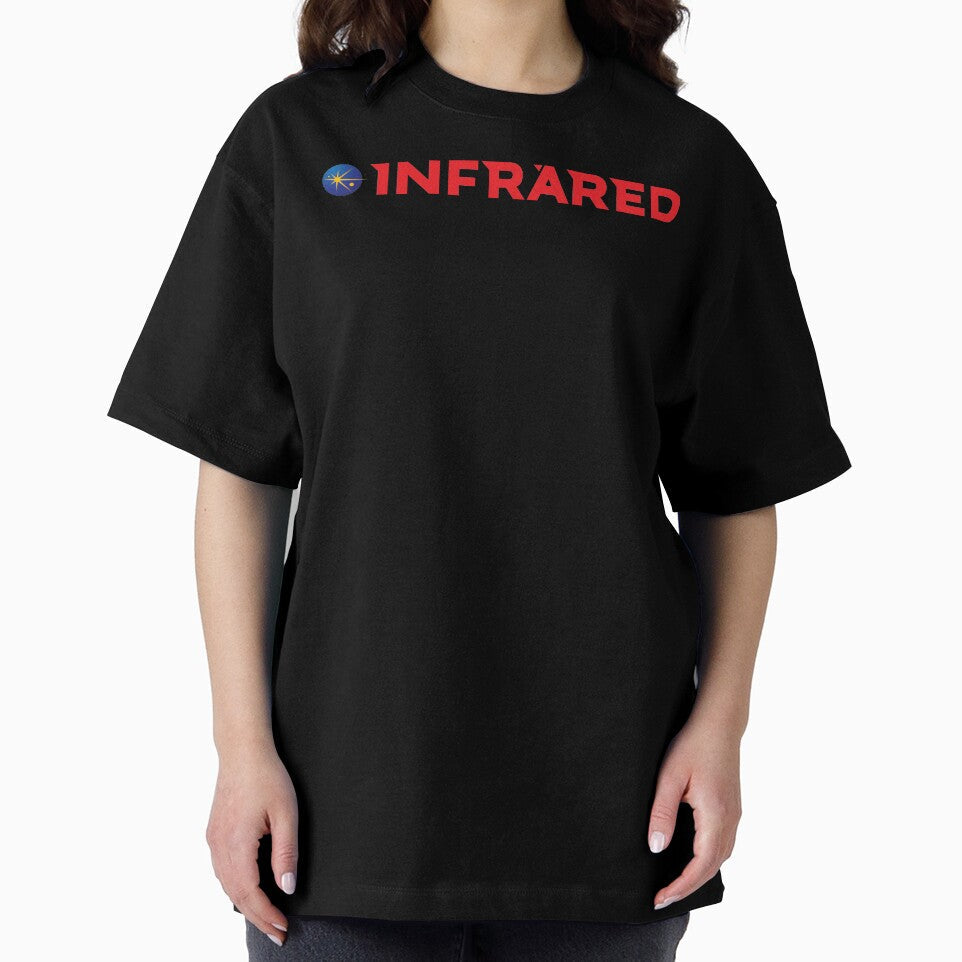 Infrared Creative All Red Logo with Badge by - Adult & Kids T-Shirts, Sweatshirts & Hoodies apparel design preview 2