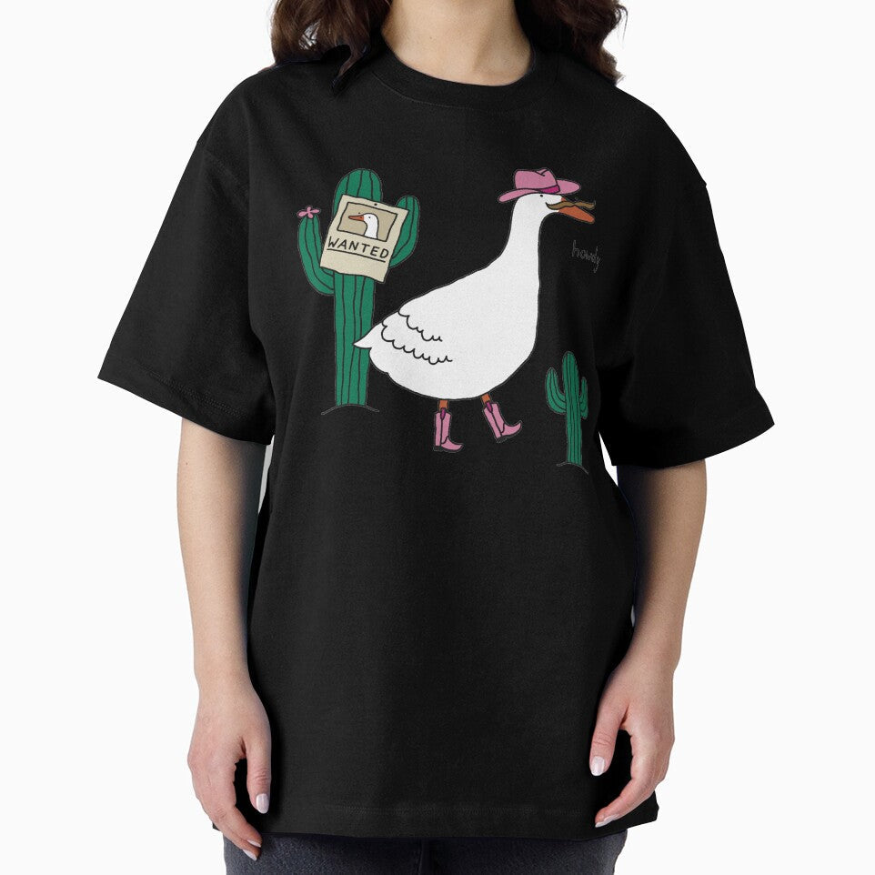 Cowboy duck by tuerannja - Adult & Kids T-Shirts, Sweatshirts & Hoodies apparel design preview 2