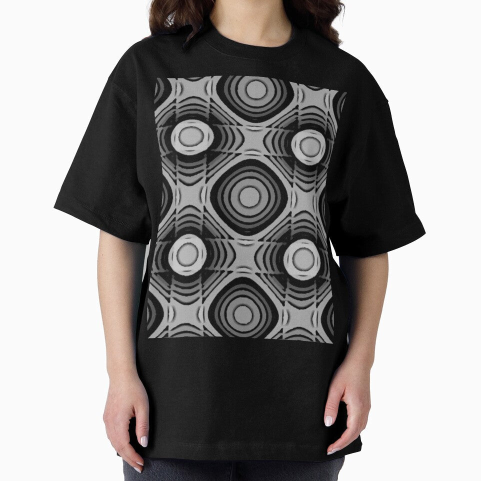 RETRO BLACK WHITE AND GREY DAYZ PATTERN FOR FUNKY - Adult & Kids T-Shirts, Sweatshirts & Hoodies apparel design preview 2