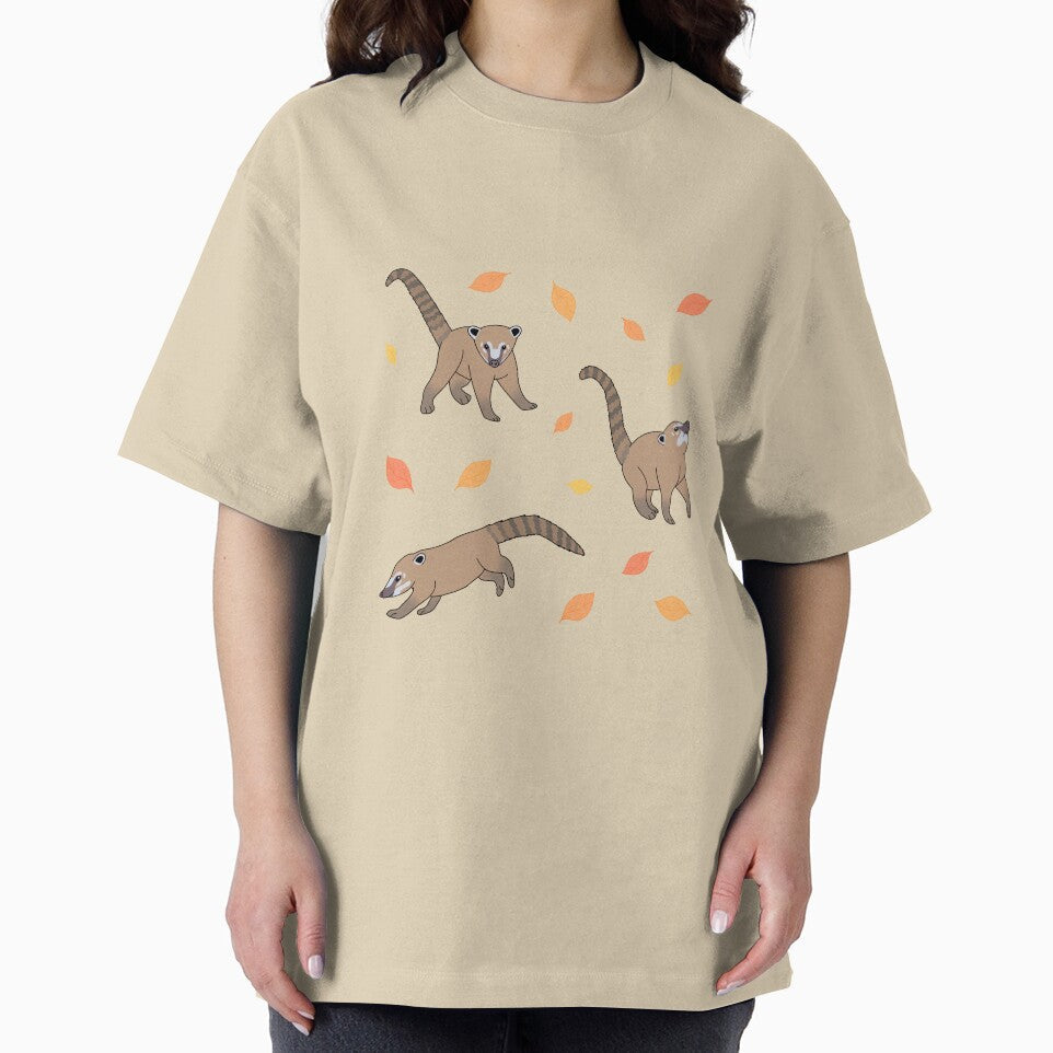 Baby Coatis by Leapingdoe - Adult & Kids T-Shirts, Sweatshirts & Hoodies apparel design preview 2