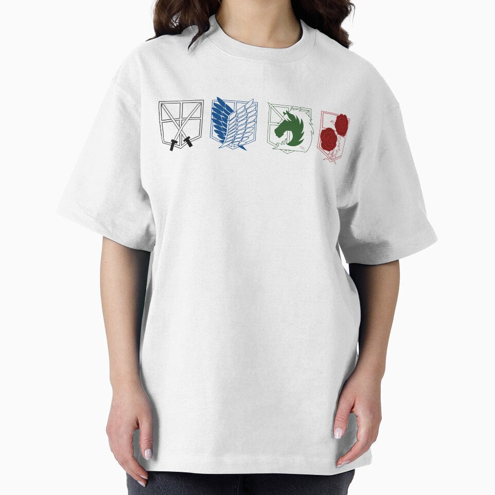Silhouette design inspired by the anime shingeki no - Adult & Kids T-Shirts, Sweatshirts & Hoodies apparel design preview 2