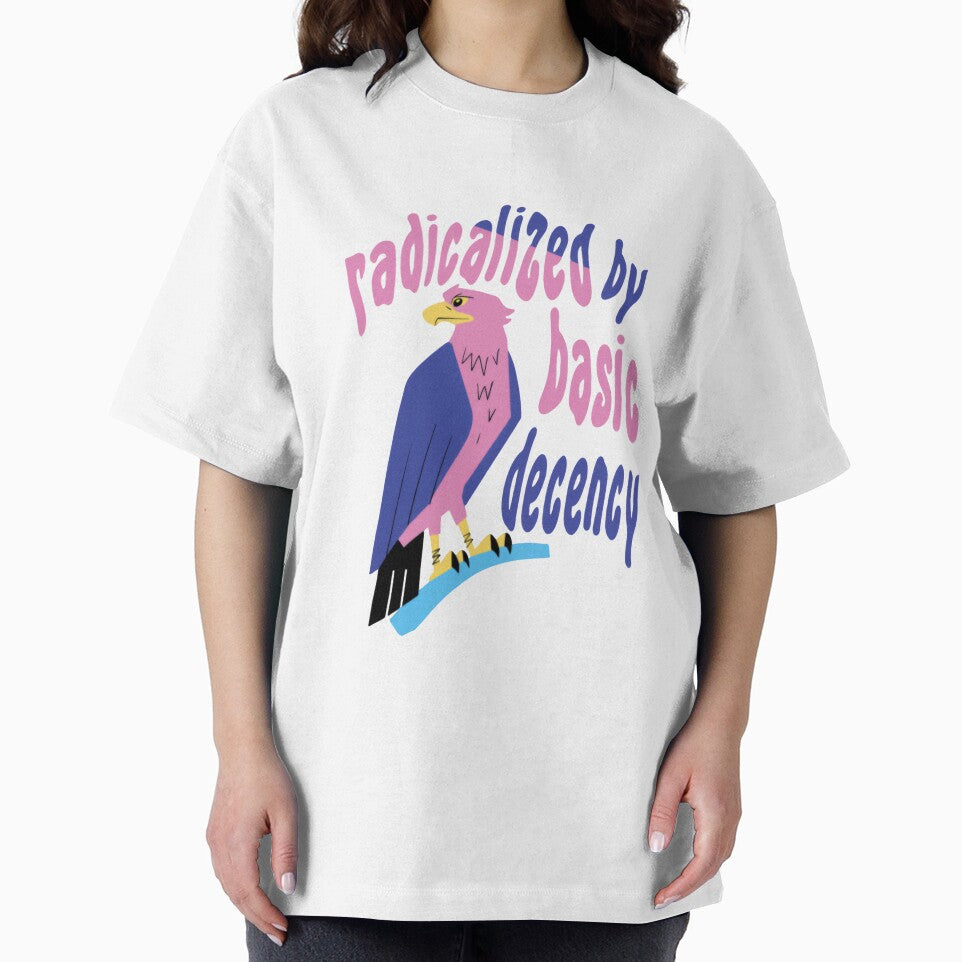 Radicalized By Basic Decency Freedom Hope Unity - Adult & Kids T-Shirts, Sweatshirts & Hoodies apparel design preview 2