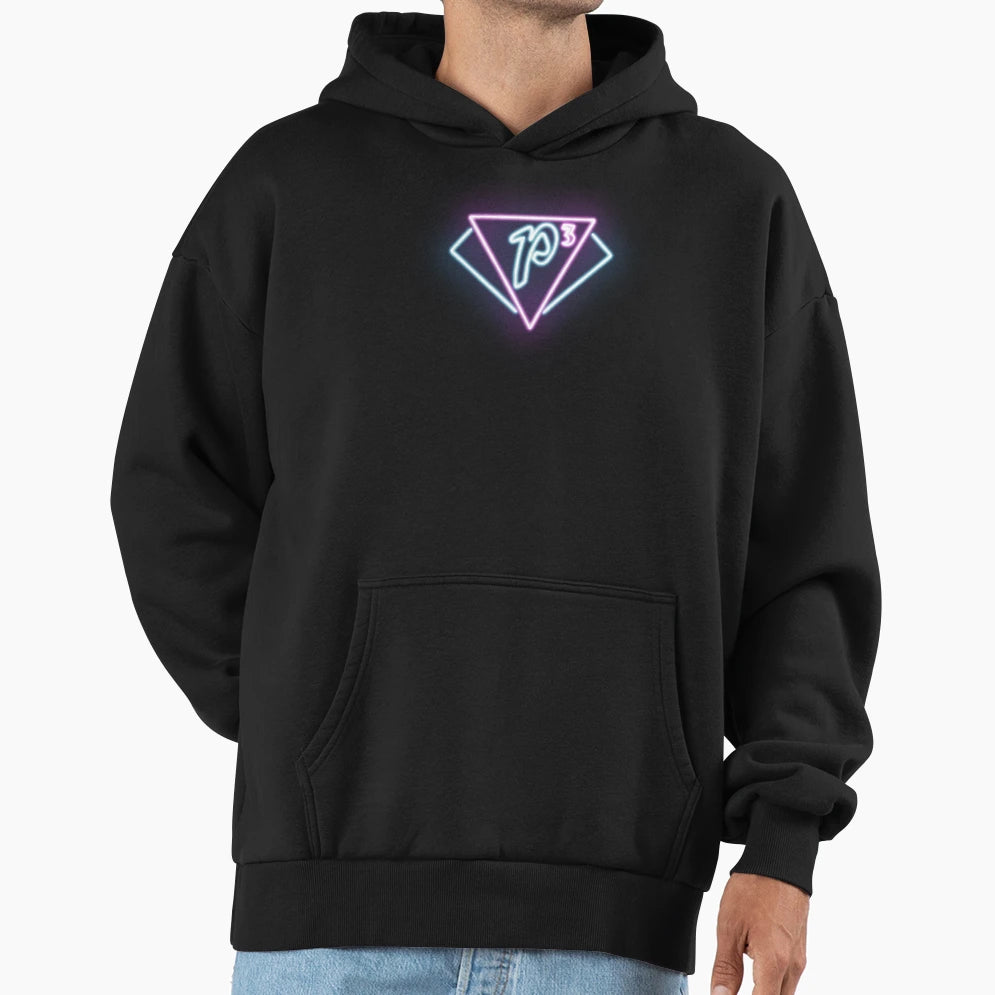 Charmed P3 Club Neon Sign Hoodie - Graphic Print Men Women - T-Shirt, Sweatshirt, Hoodie