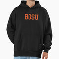 Bgsu College Font Hoodie - Trendy Graphic Men Women - T-Shirt, Sweatshirt, Hoodie