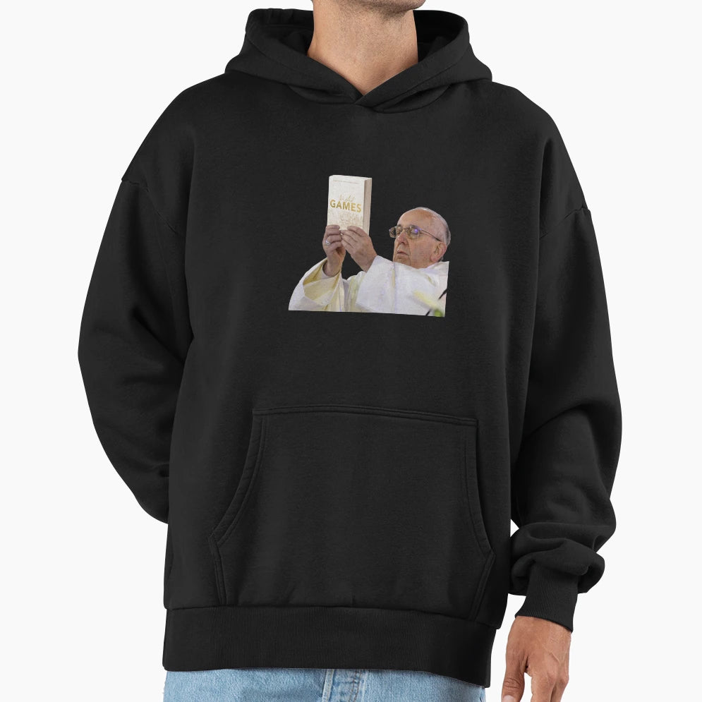 Twisted Games Pope Meme Hoodie - Trendy Graphic Men Women - T-Shirt, Sweatshirt, Hoodie