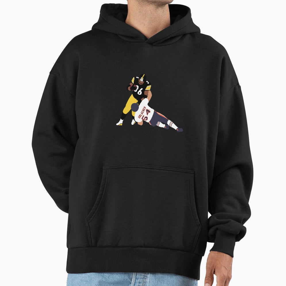 Bettis Urlacher Hoodie - Custom Art Print Men Women - T-Shirt, Sweatshirt, Hoodie