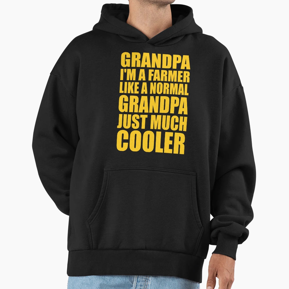 Im Farmer Grandpa Like Normal Hoodie - Aesthetic Graphic for Adults - T-Shirt, Sweatshirt, Hoodie