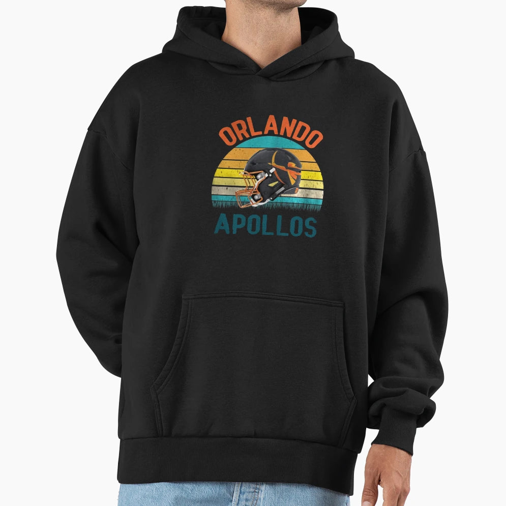 Orlando Football Apollos Hoodie - Aesthetic Graphic Unisex - T-Shirt, Sweatshirt, Hoodie