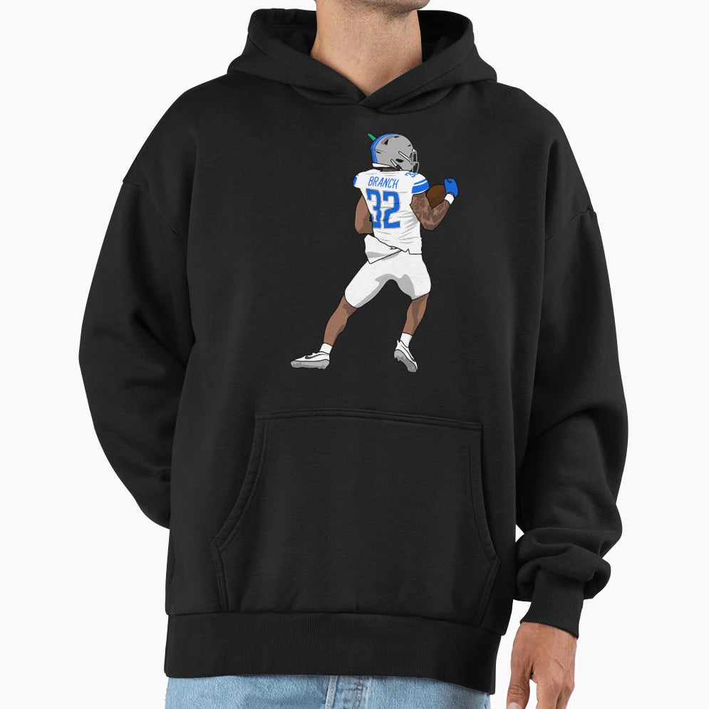 Pick Six Brian Hoodie - Novelty Apparel for Adults - T-Shirt, Sweatshirt, Hoodie