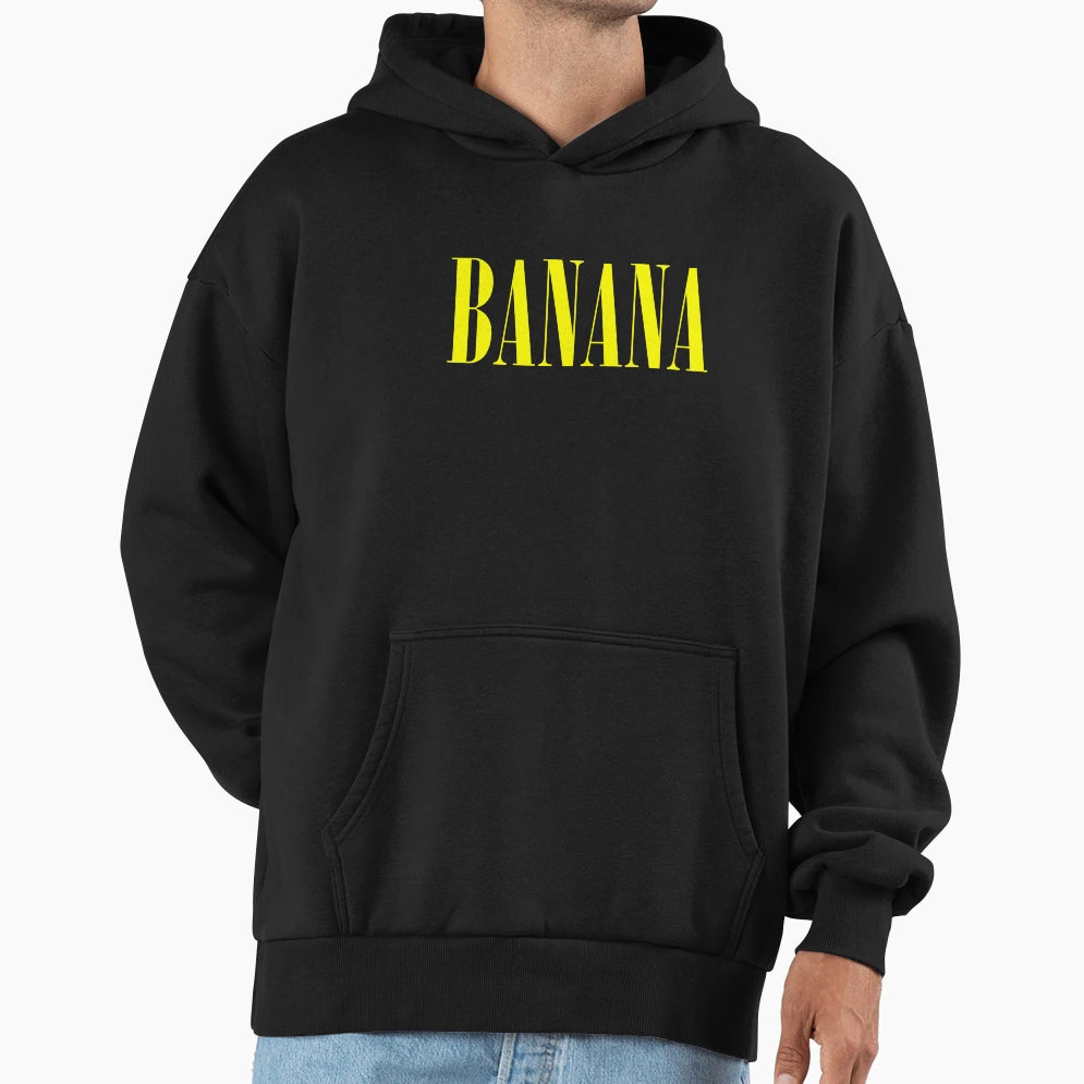 Banana Nevermind Hoodie - Custom Art Print Men Women - T-Shirt, Sweatshirt, Hoodie