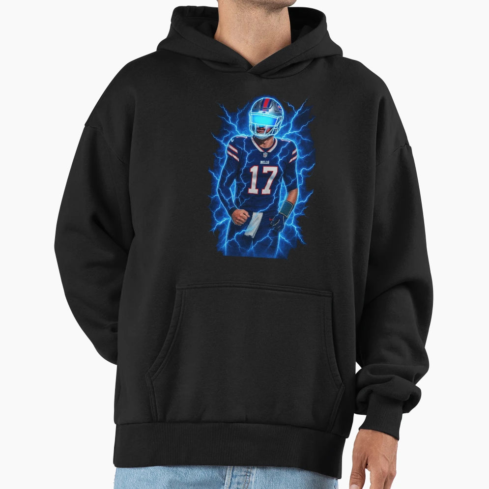 Electric Allen Hoodie - Casual Everyday Wear Men Women - T-Shirt, Sweatshirt, Hoodie