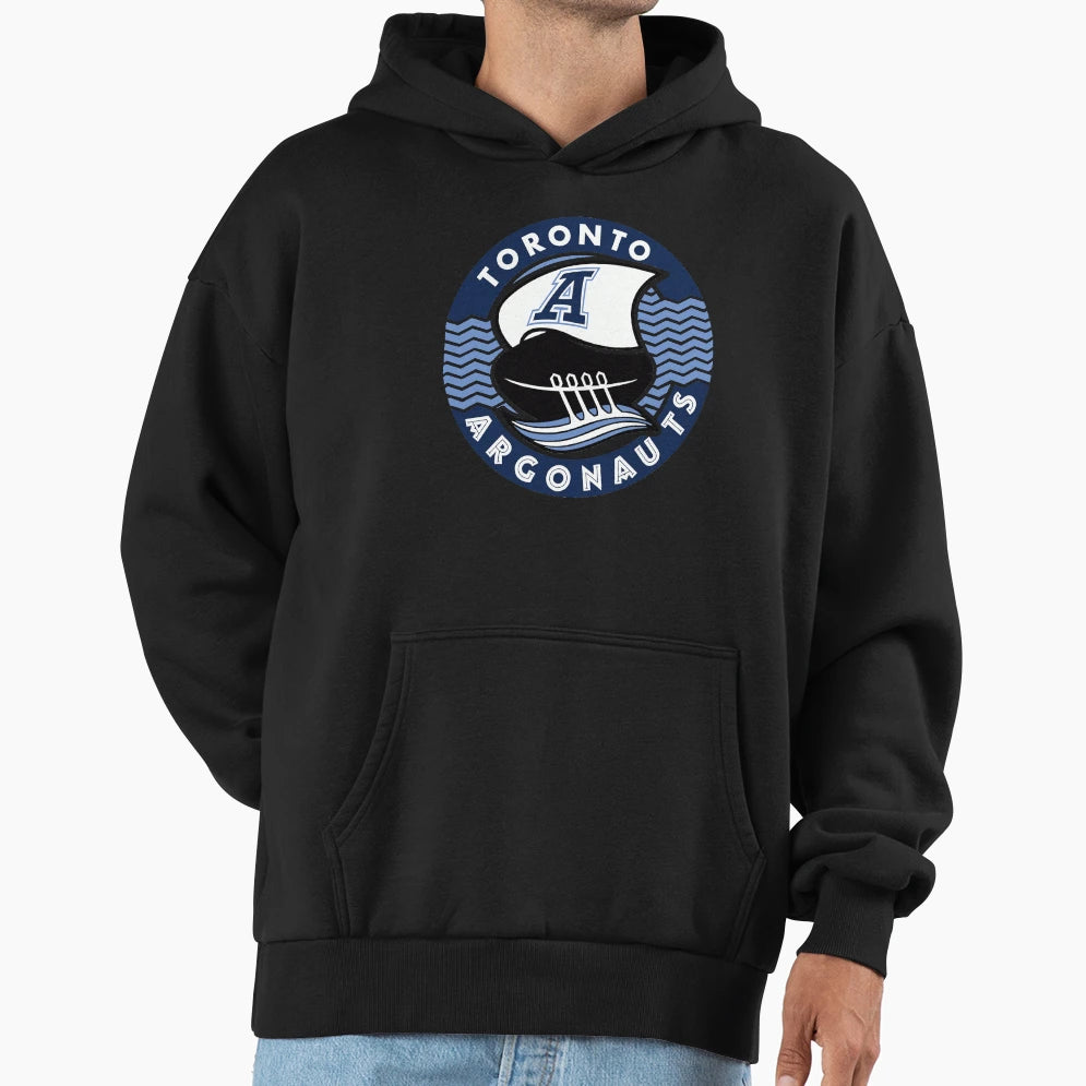 Toronto Argonauts Throwback Ship Hoodie - Aesthetic Graphic Unisex - T-Shirt, Sweatshirt, Hoodie