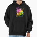 Baseball Aunt Tie Dye Splash Hoodie - Unique Graphic Unisex - T-Shirt, Sweatshirt, Hoodie