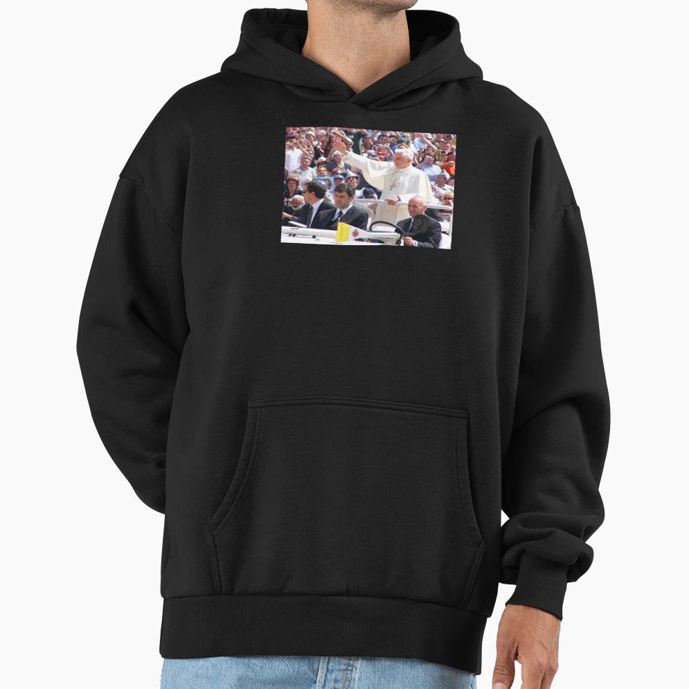 Pope Benedict Xvi Hoodie - Minimalist Print Men Women - T-Shirt, Sweatshirt, Hoodie