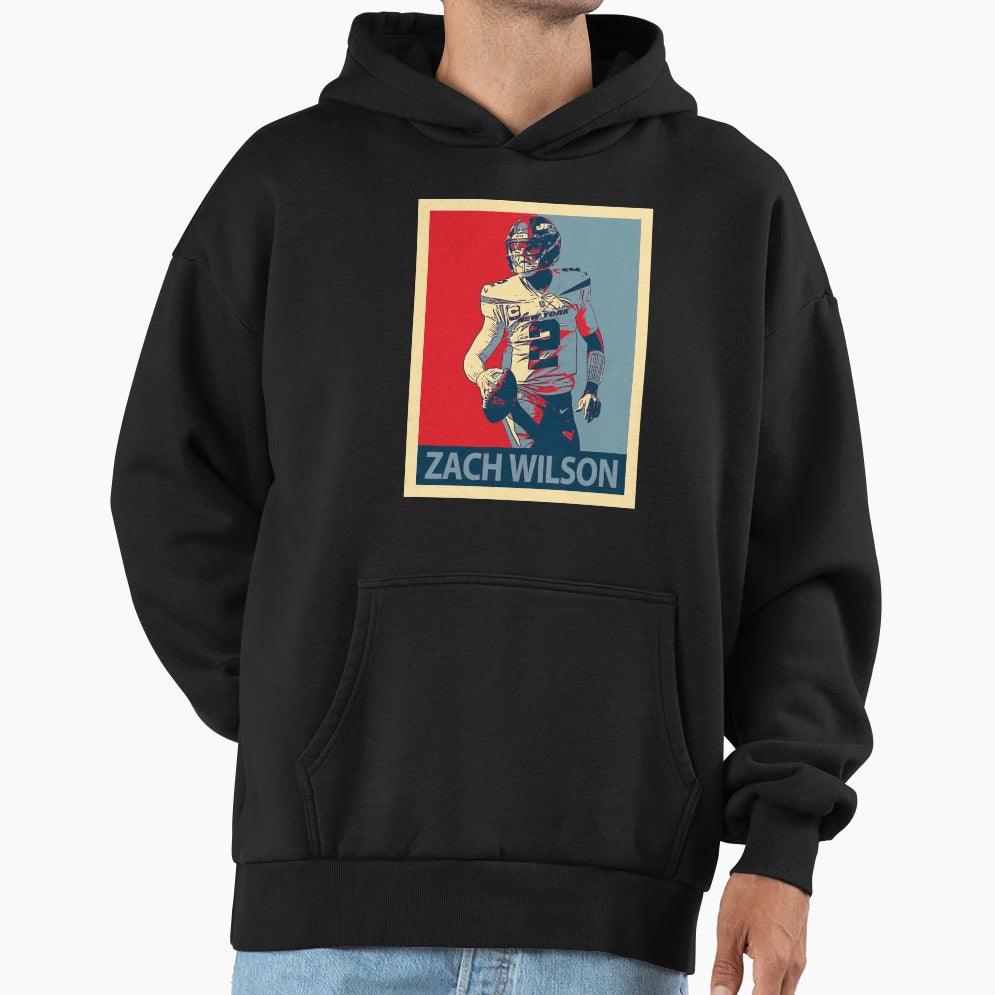 Zach Wilson Hoodie - Casual Everyday Wear Unisex - T-Shirt, Sweatshirt, Hoodie