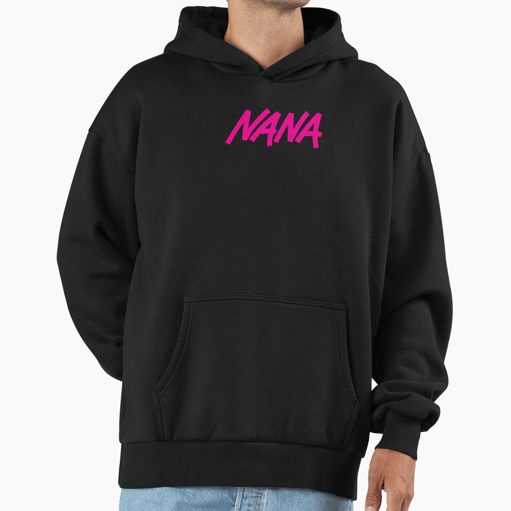 Nana Title Hoodie - Trendy Graphic for Adults - T-Shirt, Sweatshirt, Hoodie