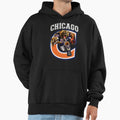 Chicago Football Hoodie - Novelty Apparel Unisex - T-Shirt, Sweatshirt, Hoodie
