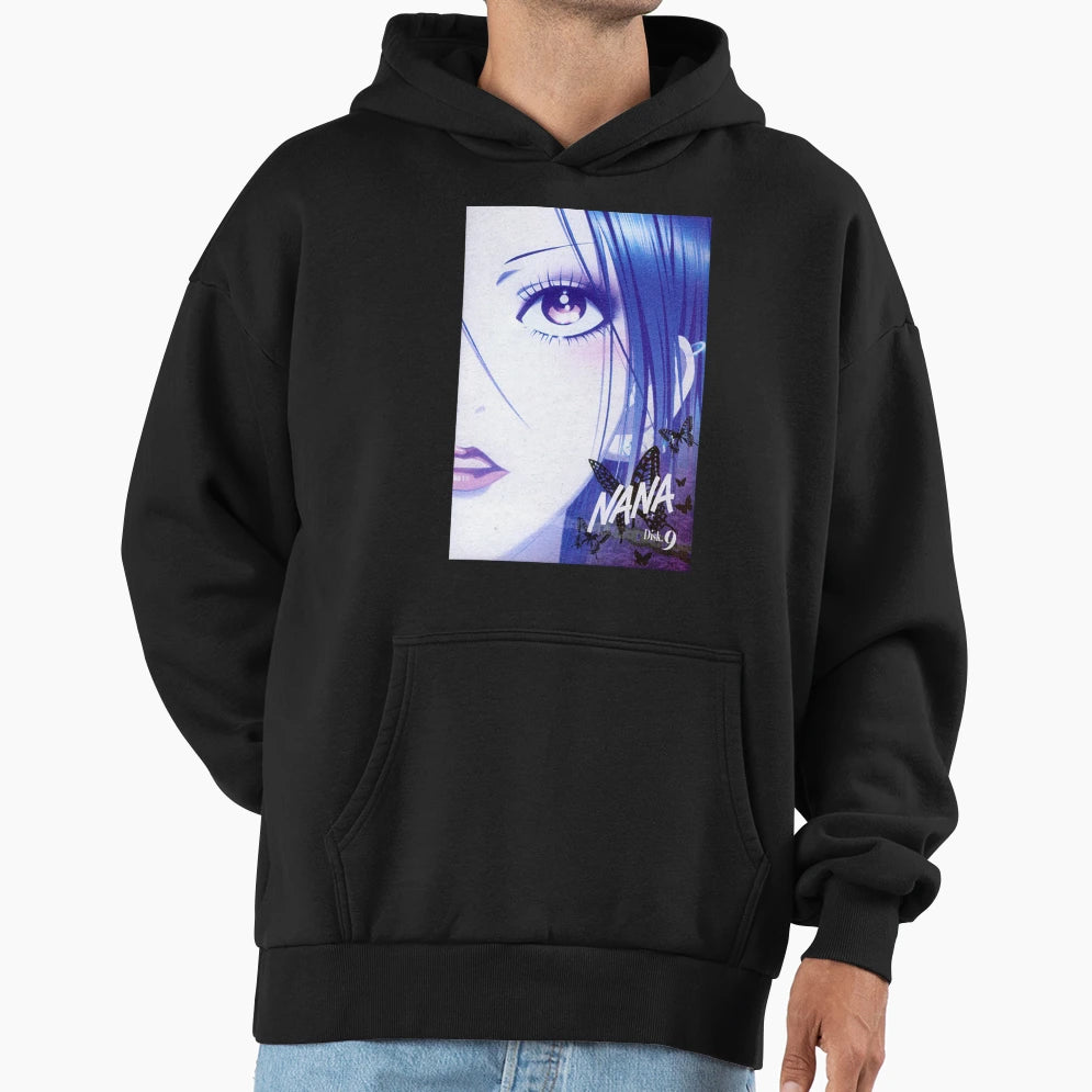 Nana Osaki Close Up Spread Hoodie - Aesthetic Graphic Unisex - T-Shirt, Sweatshirt, Hoodie