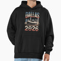 Dallas 2026 Texas Soccer Souvenir V15 T-Shirt - Minimalist Print for Adults - T-Shirt, Sweatshirt, Hoodie