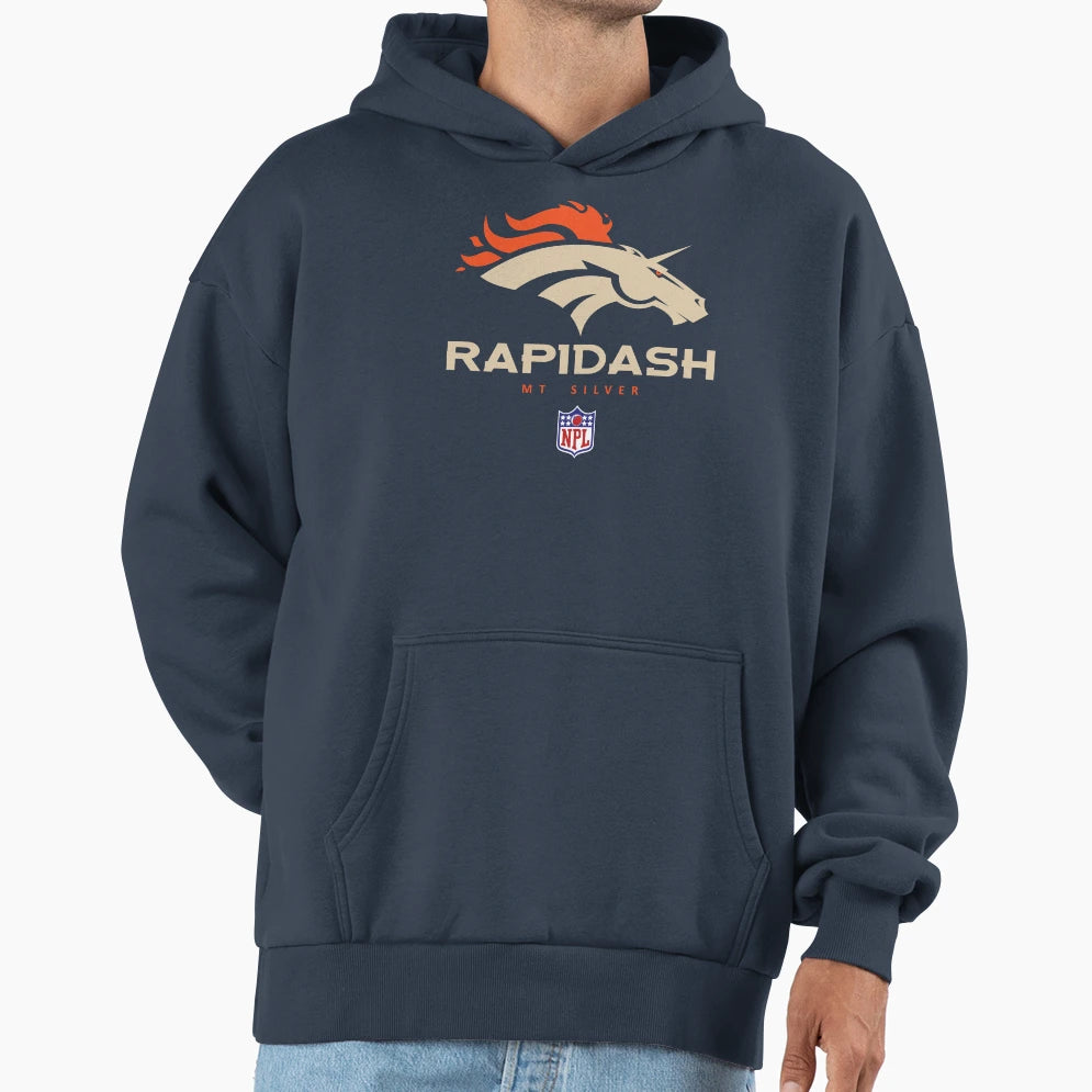 Mt Silver Rapidash Hoodie - Minimalist Print Men Women - T-Shirt, Sweatshirt, Hoodie