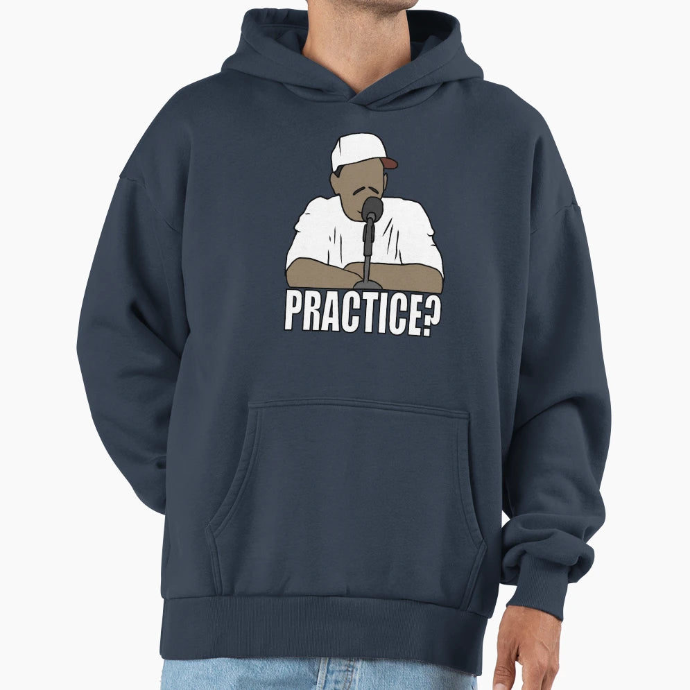 Allen Iverson Practice Hoodie - Casual Everyday Wear Men Women - T-Shirt, Sweatshirt, Hoodie