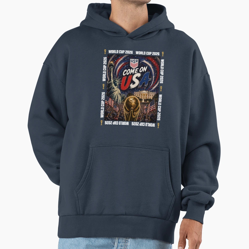 Come Usa Hoodie - Custom Art Print Men Women - T-Shirt, Sweatshirt, Hoodie