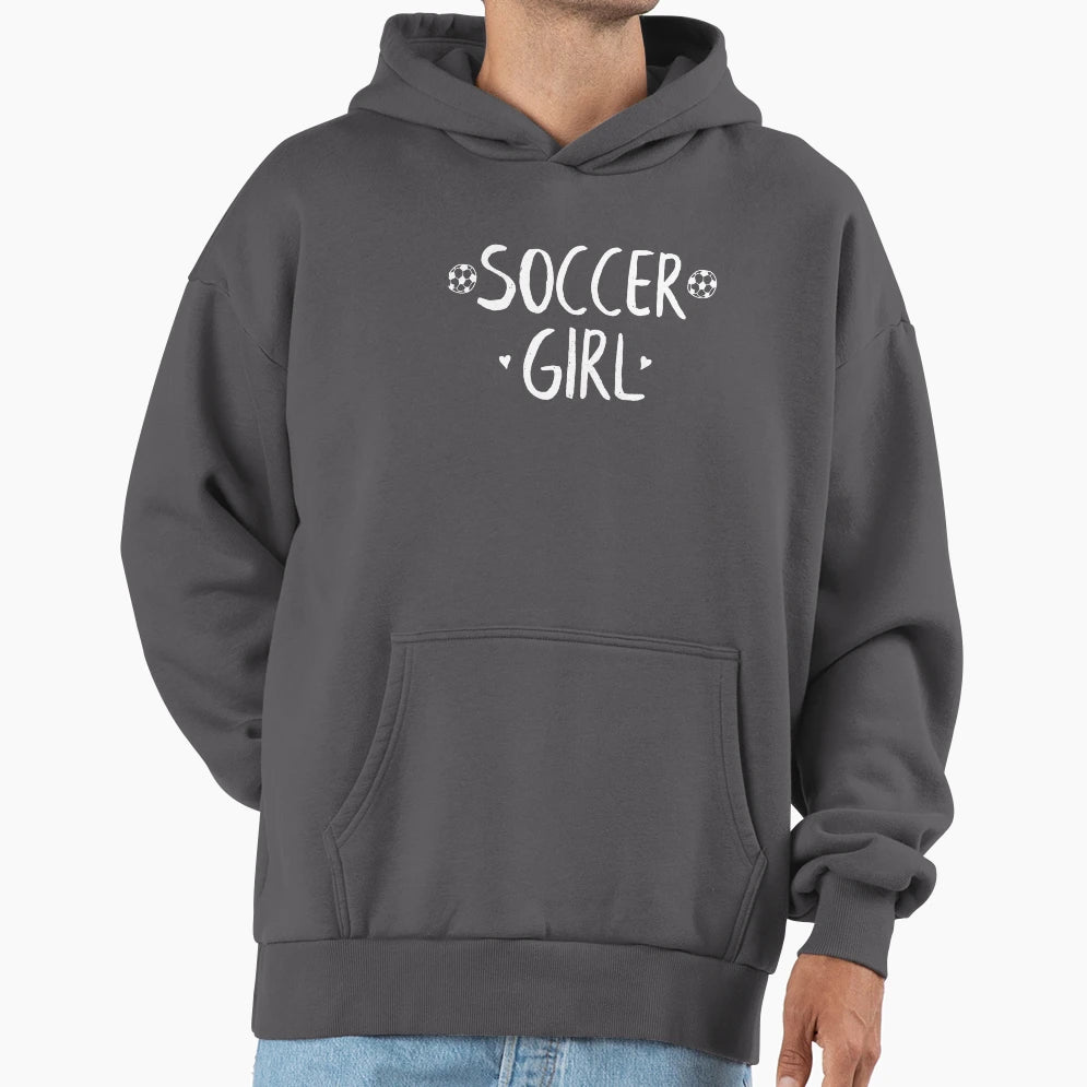 Soccer Hoodie - Graphic Print Men Women - T-Shirt, Sweatshirt, Hoodie