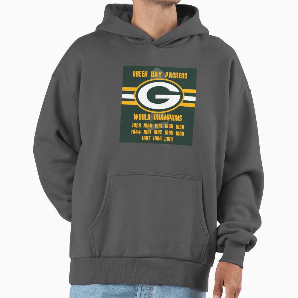 Green Bay Titles Hoodie - Graphic Print Men Women - T-Shirt, Sweatshirt, Hoodie