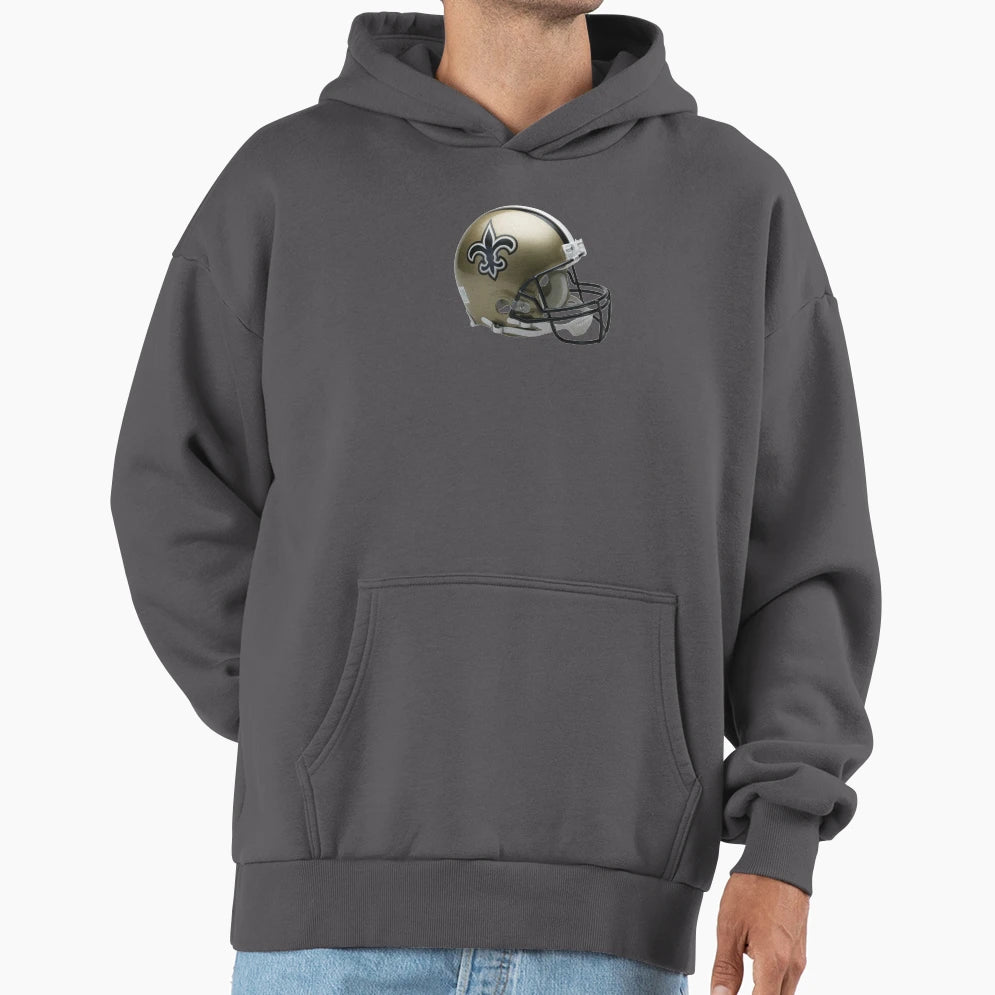 Helmet Saints Icon Hoodie - Custom Art Print Men Women - T-Shirt, Sweatshirt, Hoodie