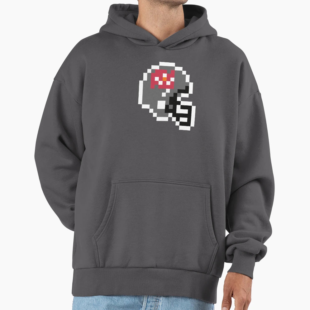 Tampa Bay Buccaneers 8 Bit Football Hoodie - Minimalist Print Men Women - T-Shirt, Sweatshirt, Hoodie