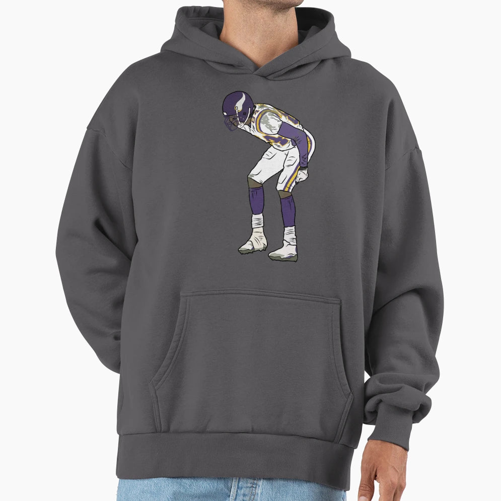 Randy Moss Mooning Celebration Hoodie - Fun Novelty Design for Adults - T-Shirt, Sweatshirt, Hoodie