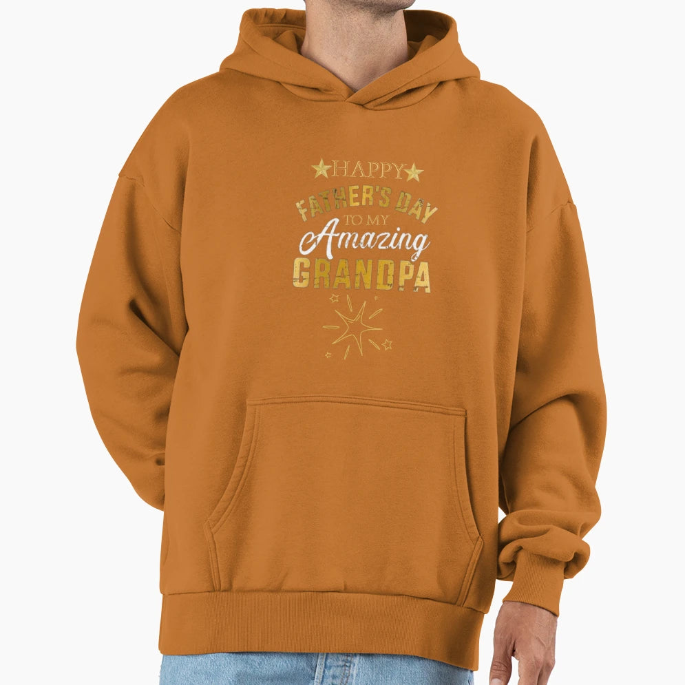 Honoring Grandpa Fathers Day Hoodie - Streetwear Style Unisex - T-Shirt, Sweatshirt, Hoodie