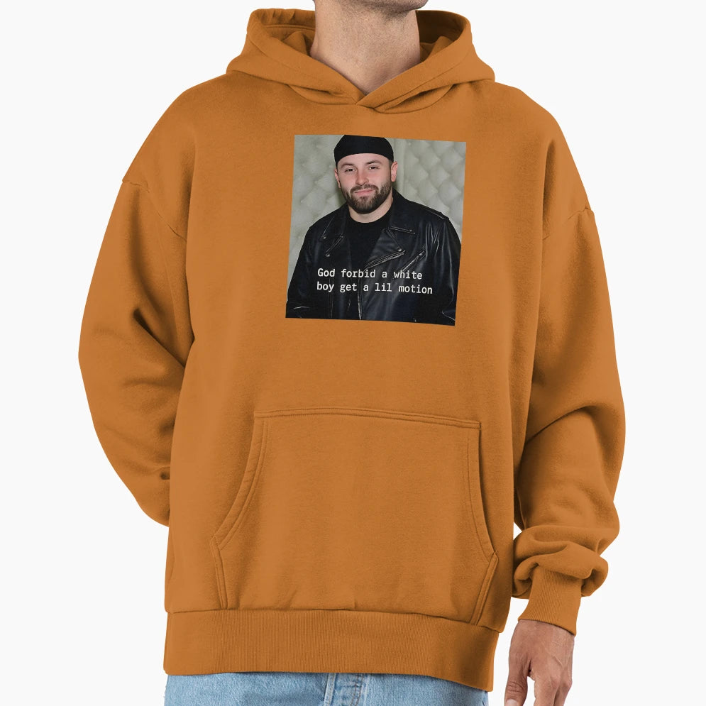 Baker Mayfield God Forbid White Get Lil T-Shirt - Graphic Print Men Women - T-Shirt, Sweatshirt, Hoodie
