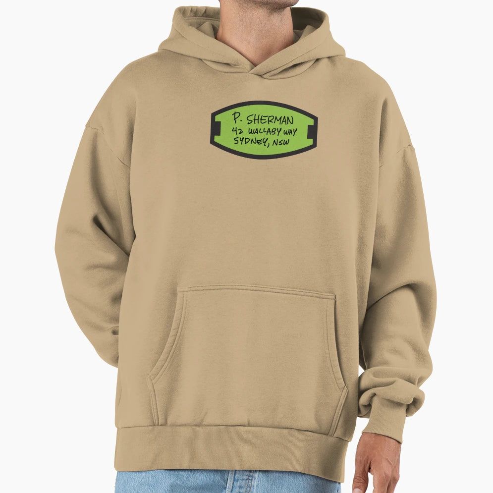 P Sherman Hoodie - Novelty Apparel for Adults - T-Shirt, Sweatshirt, Hoodie
