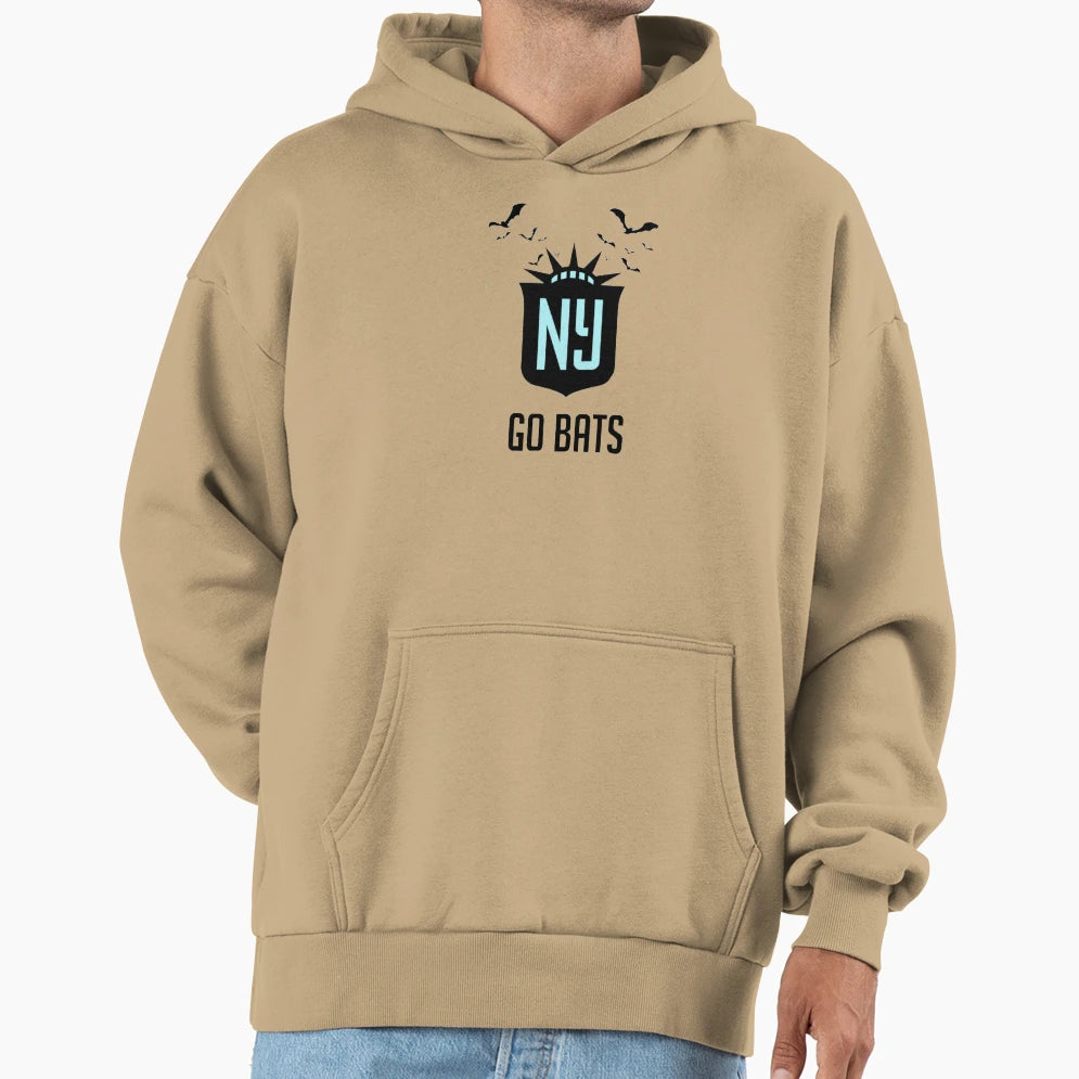 Go Bats Flying Hoodie - Custom Art Print Unisex - T-Shirt, Sweatshirt, Hoodie