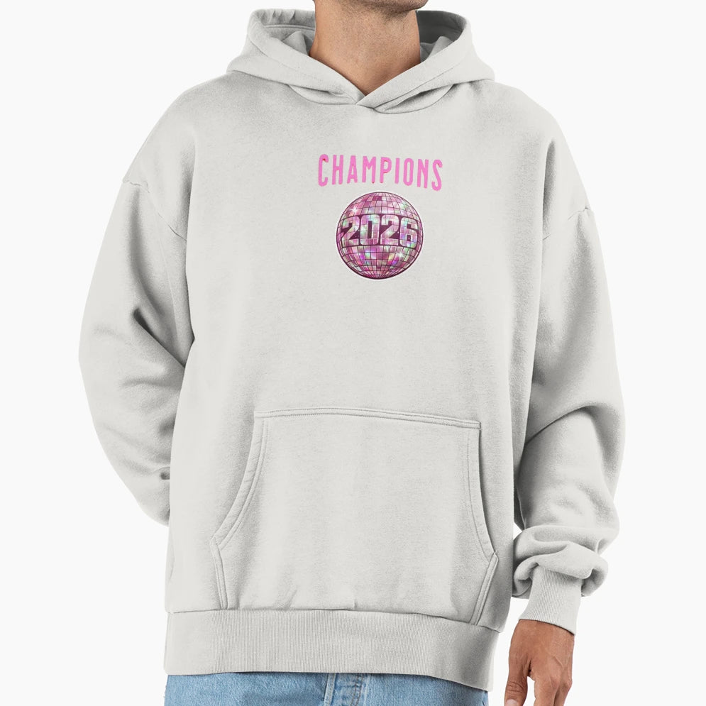 Champions 2026 Football Game Day T-Shirt - Aesthetic Graphic Men Women - T-Shirt, Sweatshirt, Hoodie