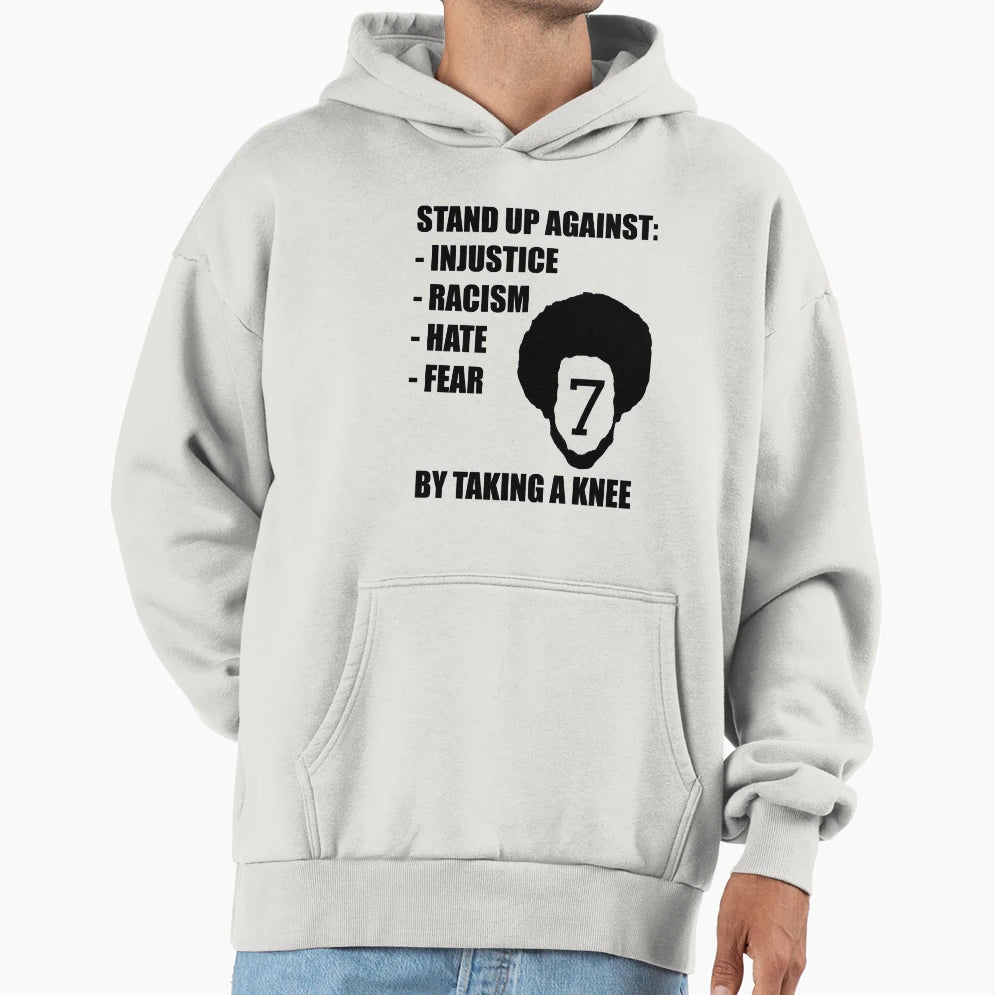 Stand Up Against Injustice T-Shirt - Minimalist Print Men Women - T-Shirt, Sweatshirt, Hoodie
