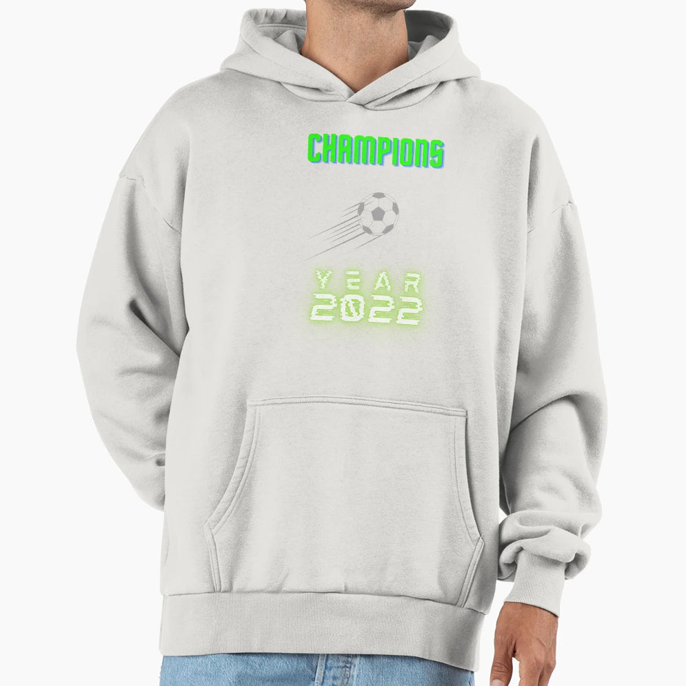 Football Champions T-Shirt - Minimalist Print for Adults - T-Shirt, Sweatshirt, Hoodie